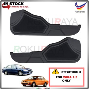 Proton Wira (1.3 ONLY) Side Door Panel Speaker Board Cover Pocket Holder PVC Wrapped (BLACK)