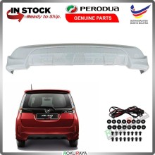 [REAR SKIRT] Perodua Alza Facelift 2014 ABS Plastic Bodykit Skirting Clips Rubber Lining Special Edition SE