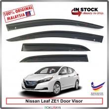 Nissan Leaf ZE1 2019 AG Door Visor Air Press Wind Deflector (Medium 8cm Width)