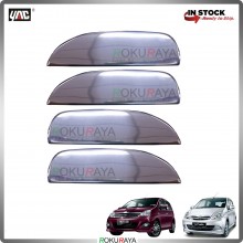 Perodua Viva Door Handle Cover Garnish Trim Stainless Steel (CHROME OUTER)