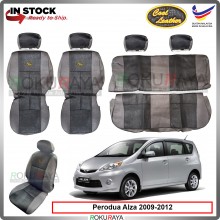 Perodua Alza 2009-2012 Cool FABRIC Coolmax Custom Fitting Cushion Cover Car Seat