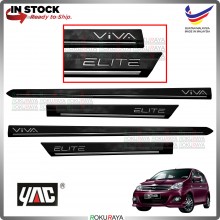Perodua Viva Elite Original Side Door Moulding Garnish Body Lining Panel (209 EBONY BLACK)