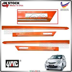 Perodua Viva Original Side Door Moulding Garnish Body Lining Panel (R60 MANDARIN ORANGE)