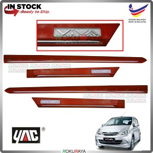 Perodua Viva Original Side Door Moulding Garnish Body Lining Panel (R53 OZZY ORANGE)