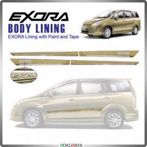 [0187 ELEGANT BROWN] Proton Exora Original Side Door Moulding Garnish Body Lining Panel