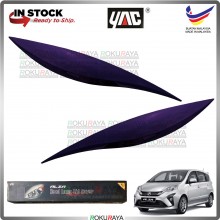 [P14 DARK PURPLE] Perodua Alza Custom Fit ABS Plastic Car Head Lamp Eye Lid Brow Cover