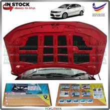 [FRONT] Proton Preve Suprima S Car Heat Sound Vibration Proof Bonnet Deadening Insulation Mat Span Sponge 10mm Thick