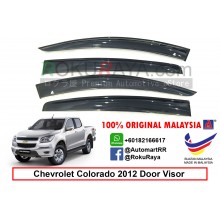 Chevrolet Colorado ( 2nd Gen ) 2012 AG Door Visor Air Press Wind Deflector (Big 12cm Width)