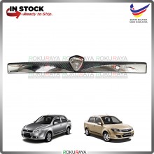 [CHROME CARBON] Proton Saga BLM FL FLX SV Rear Back Boot Trunk Tail Gate Garnish Cover Bonnet Moulding Car Accessories