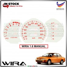 [1.6 MANUAL] Proton Wira Satria Putra WHITE RED Meter Panel Garnish Decoration Cover Car Accessories Parts