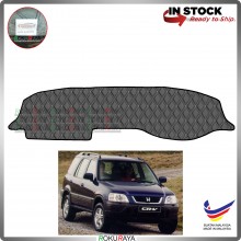 [BLACK LINE] Honda CRV CR-V RD1 RD2 RD3 1998-2001 RR Dashboard Cover Leather PU PVC Black Car Accessories Parts