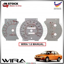 [1.6 MANUAL] Proton Wira RALLIART ORANGE Meter Panel Garnish Decoration Cover Car Accessories Local Parts