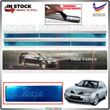 [BESI] Proton Waja Stainless Steel Side Door Moulding Garnish Body Lining Panel Car Accessories Local Parts