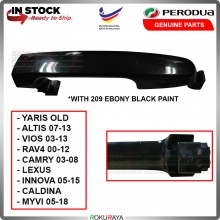 [PAINTED BLACK ORIGINAL] Perodua Alza Myvi Toyota Vios Altis Camry Genuine Door Outer Handle ABS Plastic Car Accessories