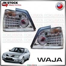 [ALBINO CRYSTAL] Proton Waja MMC Campro BMW M5 Tail Rear Back Lamp Lampu LED Light Bar Halogen Red White Car Accessories