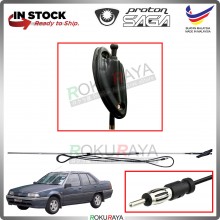 Proton Saga Iswara Original Radio Antenna FM AM Stereo Side Aerial Black Retractable Car Accessories
