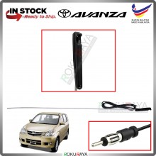 Toyota Avanza Old (1st Gen) 2005-2011 Original Radio Antenna FM AM Stereo Side Aerial Black Retractable Car Accessories