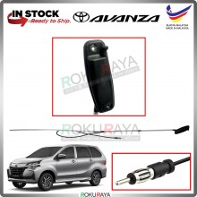 Toyota Avanza New (2nd Gen) 2012-2021 Original Radio Antenna FM AM Stereo Side Aerial Black Retractable Car Accessories