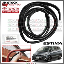 [62311-28100] FR 1PCS Toyota Estima ACR50 Run Channel Side Door Rubber Seal Cover Gasket Insulation Weather Strip