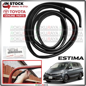 [62311-28100] FR 1PCS Toyota Estima ACR50 Run Channel Side Door Rubber Seal Cover Gasket Insulation Weather Strip