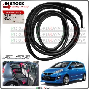 62333-BZ140 ORIGINAL 1PCS REAR RIGHT Perodua Alza INNER BODY BADAN Rubber Seal Cover Gasket Insulation Weather Strip