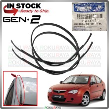 [ORIGINAL] 2PCS Proton Gen2 Gen 2 Old Roof Bumbung Top Moulding Rubber Seal Cover Gasket Insulation Weather Strip