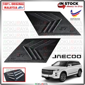 JAECOO J7 Original Mustang Rear Triangle Side Window Mirror Cover Louvre Air Terjun Vortex Generator Car