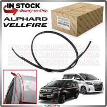[ORI] 1PCS Vellfire Alphard GGH30 AGH30 Roof Drip Bumbung Top Moulding Rubber Seal Cover Gasket Insulation Weather Strip