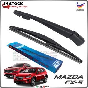Mazda CX-5 CX5 KE KF (All Models) Rear Tail Wiper Blade Arm Rubber Set Car Accessories Parts