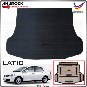 [CARPET] Nissan Latio SEDAN 15mm Rear Bonnet Spare Tyre Tire Tayar Cover Back Hard Board Papan