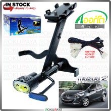 AORTO THAILAND [PUSHSTART] Mazda 2 2008-2013 2G Safety Anti Theft Brake Pedal Lock Tech with Relay + Socket