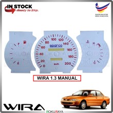 [1.3 MANUAL] Proton Wira SPARCO RED Meter Panel Garnish Decoration Cover Car Accessories Local Parts