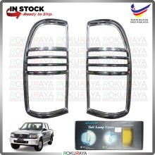 [CHROME] Mazda Fighter WELLSTAR ABS Plastic Rear Tail Lamp Garnish Moulding Cover Trim Car Accessories Parts