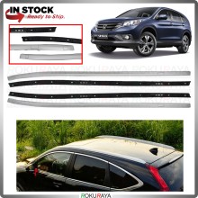 Honda CRV CR-V 4G 2013-2016 SILVER ALUMINIUM Roof Rail Rack Carrier Top Bar Holder Lining 4x4 Car Accessories