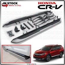 Honda CRV CR-V 5G 2017 Custom Fit Original Door Side Foot Step Running Board Aluminium Skirt Bar Bracket