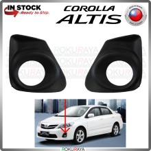 Toyota Altis Facelift 2011 1PC Front Bumper Spotlight Fog Lamp Cover Replacement Spare Part