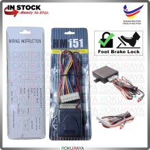 Universal Bezza Axia Saga Myvi Alza Kancil Wira Waja Plug & Play Foot Brake Auto Door Lock Socket Car