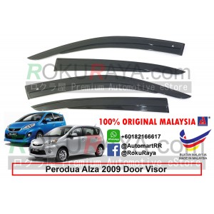 Perodua Alza 2009 AG Door Visor Air Press Wind Deflector (AG Mugen Design)