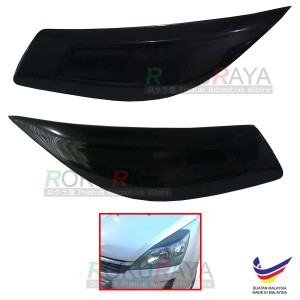 Proton Exora Custom Fit ABS Plastic Car Headlamp Head Lamp Eyelid Eye Lid Brow Cover